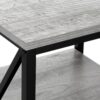 Accent Table, Side Contemporary And Modern - Gray - Image 6
