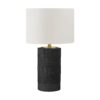 Table Lamp, Lighting, Resin, Contemporary - Black / Cream - Image 2