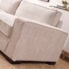 Luxe - Corduroy Sofa With Sleek Design, Spacious And Comfortable 3 Seater Couch - Beige - Image 5