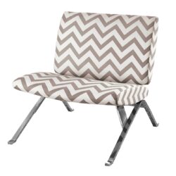 Accent Chair, Armless, Living Room, Bedroom, Contemporary, Modern - Taupe