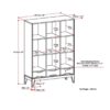 Harper - Cube Storage With Drawers - Teak Brown - Image 9