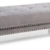 Ottoman For Contemporary Homes - Gray - Image 8