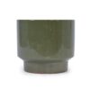 3 Pieces Ceramic Flowerpot, Planter For Patio, Garden Or Windowsills - Antique Light Green - Image 5