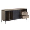 Nantan - Rustic TV Stand - Black / Oak - Image 4