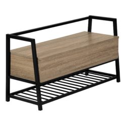 Bench, Entryway, Hallway, Storage, Rectangular, Contemporary & Modern - Taupe