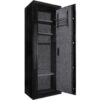9.33 Cubic Ft Biometric Keypad Rifle Safe - Black - Image 4