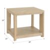 Clove - End Table - Tan - Image 5