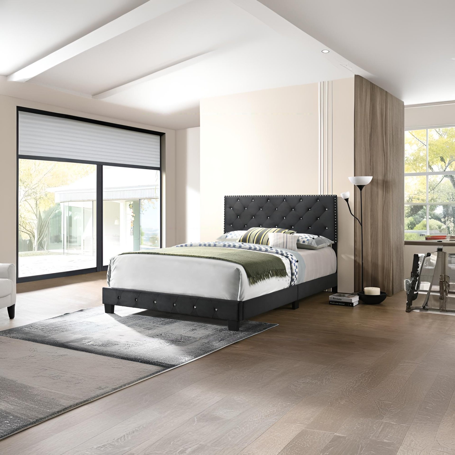 Suffolk - Full Bed - Black - Image 2