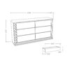 Moon - Dresser With LED Lighting - Marble - Image 3