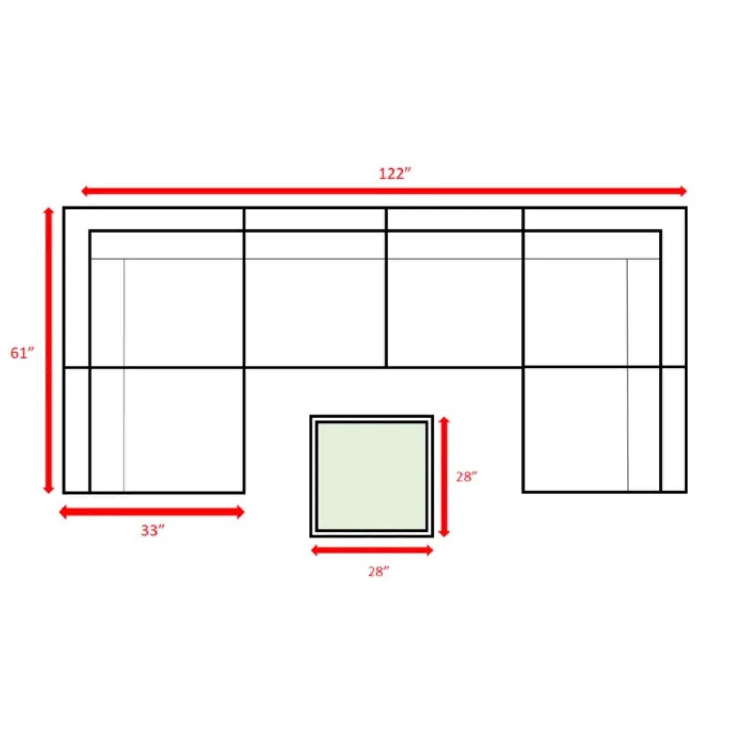 Outdoor Conversation Set For 4 With Cushions, Weather Resistant Wicker, Glass Table - Brown - Image 3