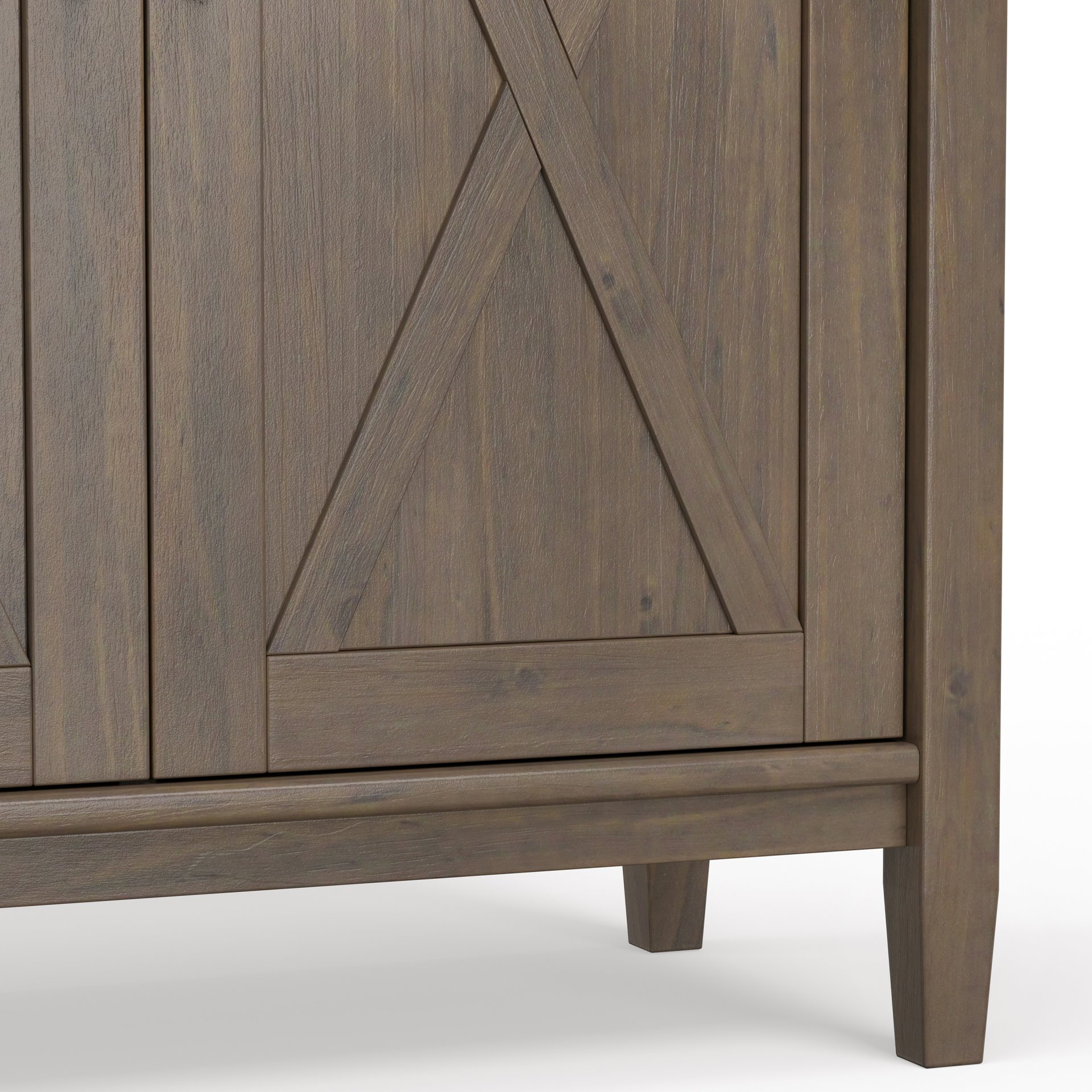 Ela - Low Storage Cabinet - Smoky Brown - Image 7