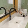 Vessel Rectangular Bathroom Sink - White - Image 6