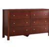 Elegant Transitional Dresser - Cherry - Image 8