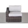 7 Piece Outdoor Sectional Seating Group With Cushions Wicker - Brown - Image 6
