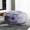 Classic 5Ft Memory Foam Bean Bag Chair, Soft Comfort Lounger - Purple - Image 2
