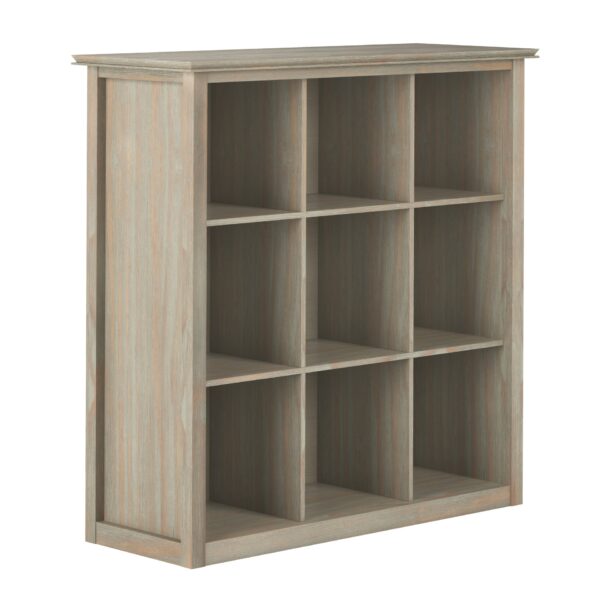 Artisan - 9 Cube Bookcase And Storage Unit - Distressed Gray