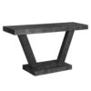 Vintage Distressed Wood Entryway Bench With 2 Tier Storage, Rustic Wide Design - Antique Black - Image 9