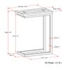 Skyler - C Side Table - Walnut Brown - Image 9