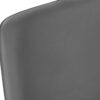 Office Chair, Bar Height, Standing, Computer Desk, Work, Leather Look, Contemporary, Modern - Gray - Image 5