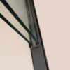 Modern Double Sliding Shower Enclosure, Tempered Glass - Matte Black - Image 5