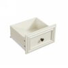Farmhouse 7 Drawers Dresser, Rustic Chest With Natural Texture, Antique - Antique Brown / White - Image 5