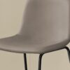 Office Chair, Bar Height, Standing, Computer Desk, Work, Leather Look, Contemporary, Modern - Taupe - Image 5