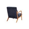 Accent Chair With Pillow Upholstered - Antique Dark Gray - Image 20