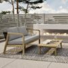 Palmetto - Outdoor Sofa - Stone Gray - Image 9