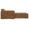 Rex - Left Chaise Sofa Module - Brown - Image 4