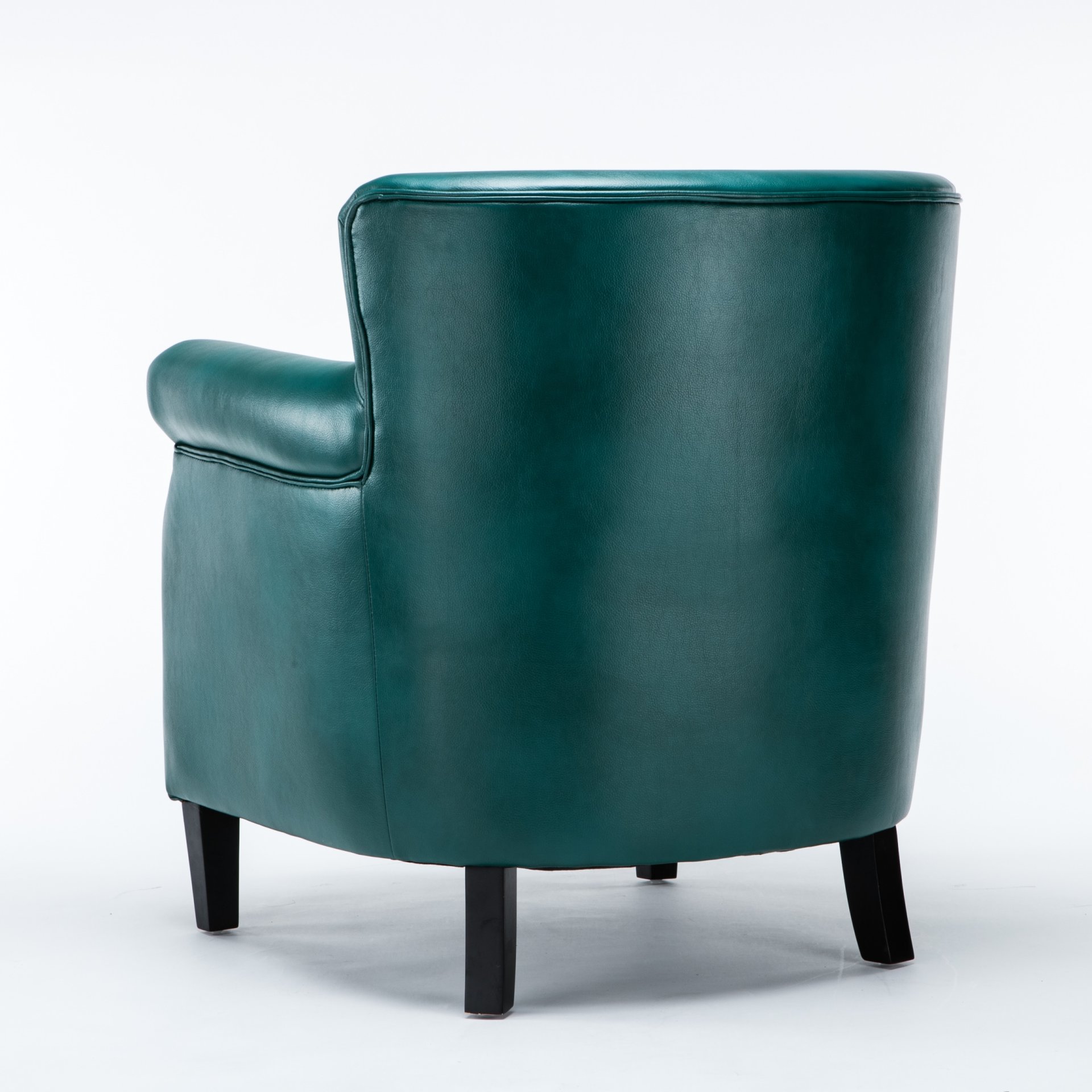 Hadley - Club Chair With And Hardwood Frame - Teal - Image 8