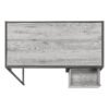 Computer Desk For Home Office, Laptop, Storage Drawer, Contemporary & Modern - Gray - Image 3