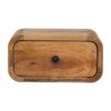 Avora - Mini Wall Mounted 1 Drawer Nightstand - Beige - Image 12