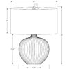 Lighting, Table Lamp, Ceramic, Contemporary - Black - Image 7