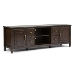 Connaught - Wide TV Stand - Dark Chestnut Brown