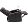 Power Recliner With Storage Arms, Cupholders, Swivel Tray Table And Cell Phone Stand - Brown - Image 16