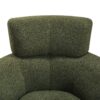 360 Degree Swivel Upholstered Accent Barrel Chair With Adjustable Headrest Berber Fleece - Green - Image 17