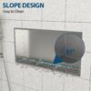 25" X 13" Shower Niche, Durable And Rust Resistant - Brushed Nickel - Image 6
