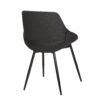 Fabrico - Mid-Century Modern Dining Chair (Set of 2) - Black / Charcoal - Image 4