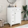 Bathroom Vanity Cabinet With Sink - White - Image 2