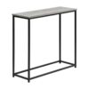 Accent Console Table For Entryway, Contemporary Convenient Design - Gray - Image 11
