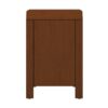 Lionel - Mid-Century Modern Nightstand 2 Drawer - Brown - Image 4