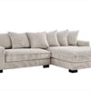 Luxe - Oversized 2 Piece Right Facing Sectional Couches For Living Room, L Shaped Sofa With Chaise - Ivory - Image 12