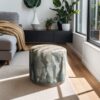 Oval Accent Ottoman - Multi - Image 2