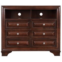 TV Media Chest - Cappuccino
