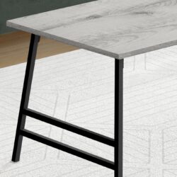 Table, Rectangular, Contemporary And Modern - Gray