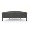 Pt Limon - Outdoor Coffee Table Half Round Design - Gray - Image 12