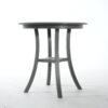 3 Piece Outdoor Dining Set, Round Patio Table With 2 Armless Chairs - Gray - Image 11