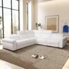 Yohan - Reclining Sectional Sofa - White - Image 6