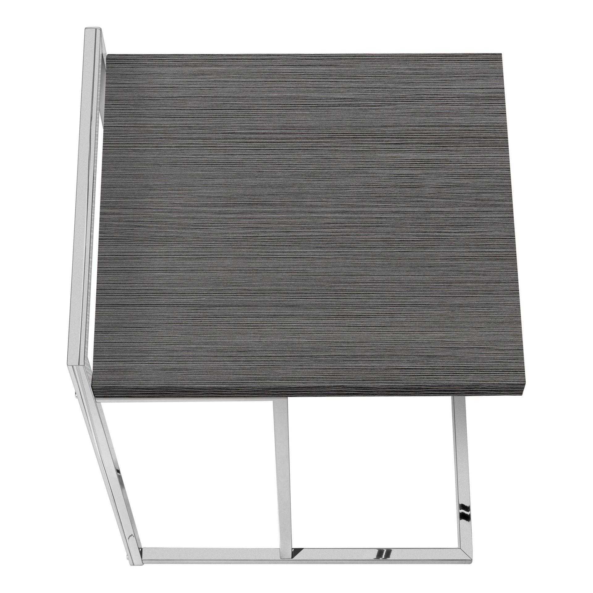 Accent Table C - Shaped, Stylish Appearance - Gray - Image 5