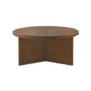 Round Coffee Table - Brown - Image 4